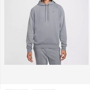 Nike Men's Dry Fit Charcoal Hoodie